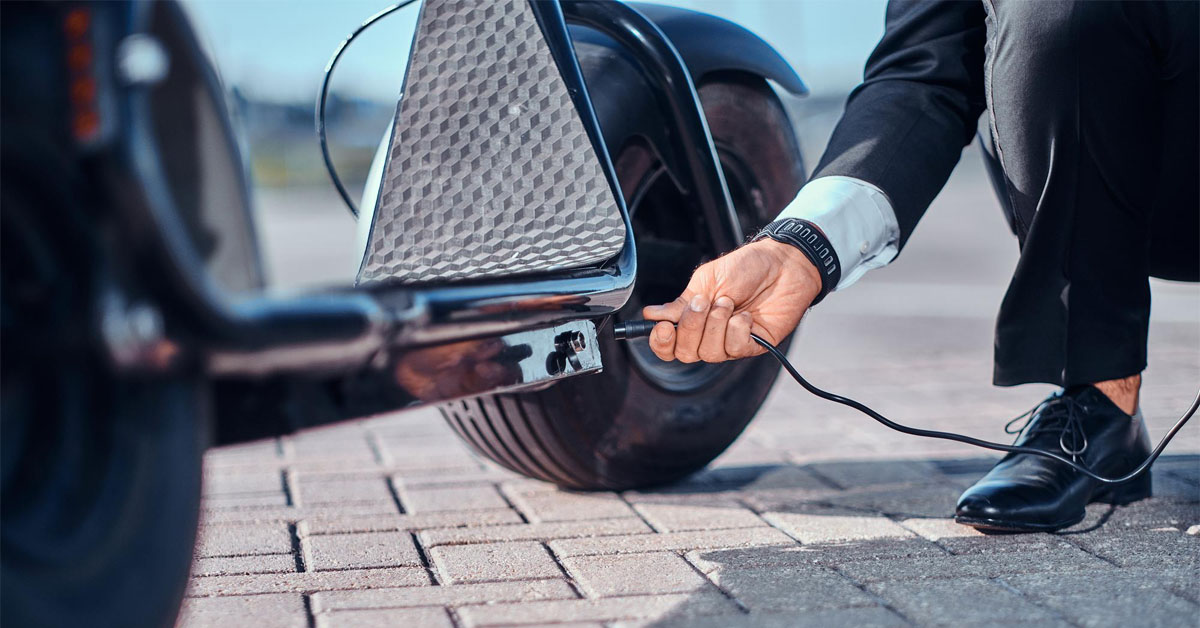 partes de una moto eléctrica