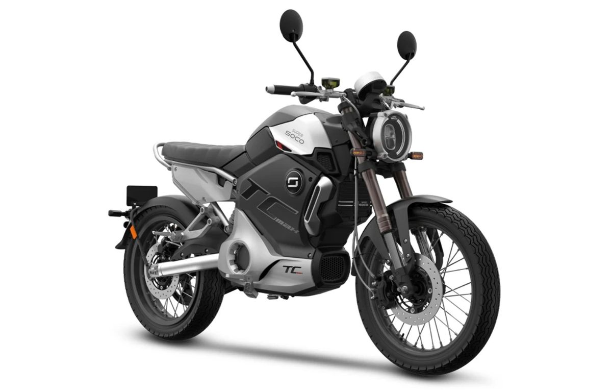 Moto eléctrica para mujer - Super Soco TC Max - Galgo Colombia