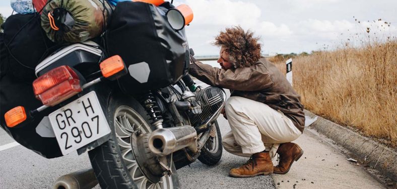 Galgo Cómo poner maletas en moto - Cómo llevar equipaje en moto