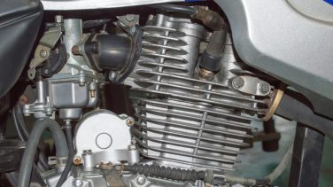 sistemas de enfriamiento de motos, imagen con sistema por aire